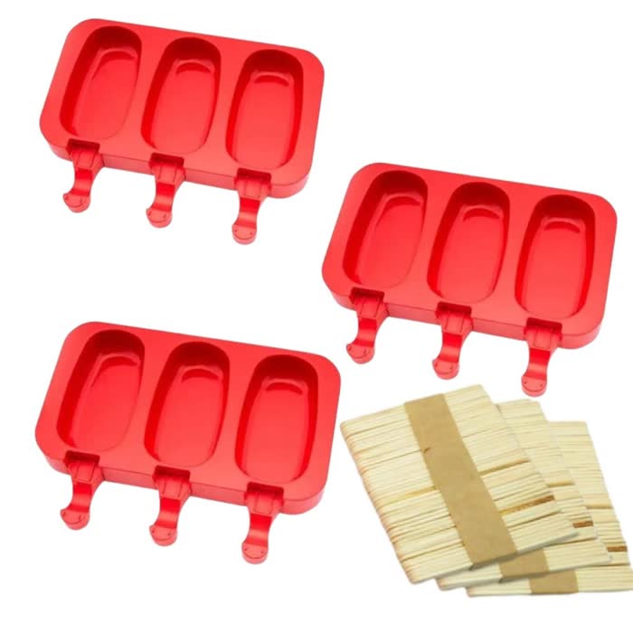 Kit com 3 forminhas